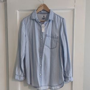Old Navy women's denim shirt